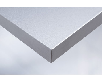 Интерьерная плёнка COVER STYL' "Металлик" Q2 Brushed silver матовое серебро (30м./1,22м/280 микр.)