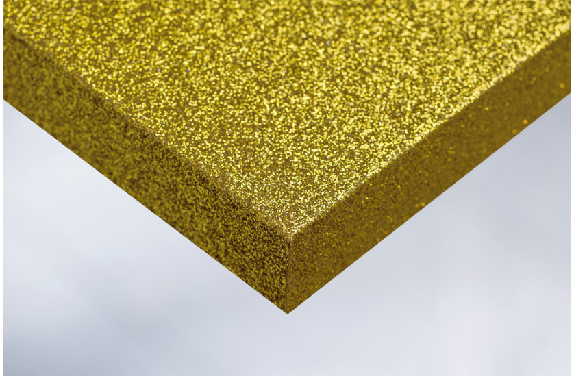 Интерьерная плёнка COVER STYL "Блестки" R6 Classic yellow жёлтый (30м./1,22м/400 микр.)