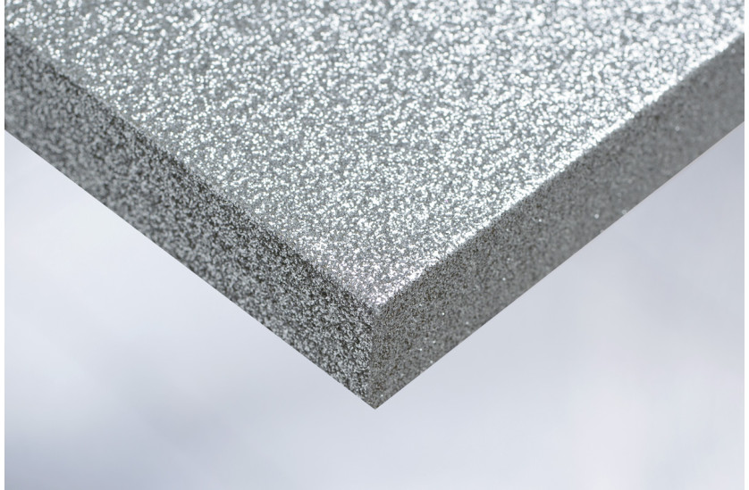 Интерьерная плёнка COVER STYL "Блестки" R7 Classic silver серебро (30м./1,22м/400 микр.)