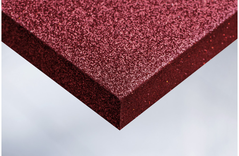 Интерьерная плёнка COVER STYL "Блестки" R8 Classic red красный (30м./1,22м/400 микр.)