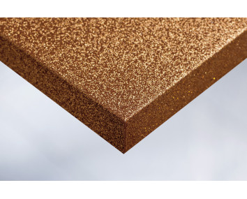 Интерьерная плёнка COVER STYL "Блестки" R10 Classic copper медный 30м./1,22м/400 микр.)