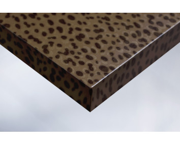 Интерьерная плёнка COVER STYL' "Кожа" V4 леопардовая