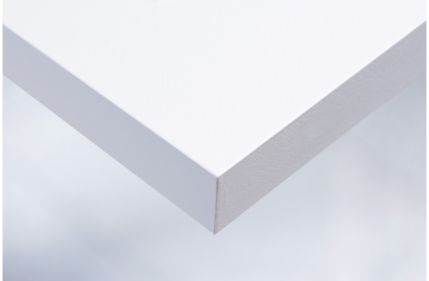 Интерьерная плёнка COVER STYL' "Кожа" X3 White белая (30м./1,22м/360 микр.)