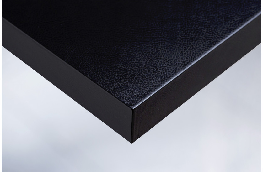 Интерьерная плёнка COVER STYL' "Кожа" X4  чёрная