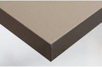 Интерьерная плёнка COVER STYL' "Кожа" X50 Сream dark кремовая тёмная (30м./1,22м/360 микр.)