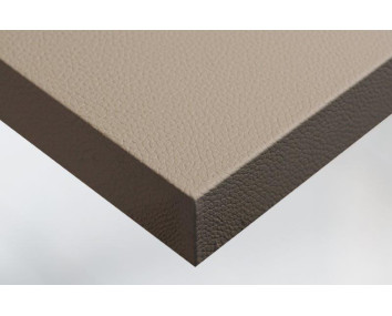 Интерьерная плёнка COVER STYL' "Кожа" X50 Сream dark кремовая тёмная (30м./1,22м/360 микр.)