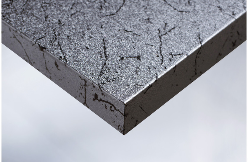 Интерьерная плёнка COVER STYL' "Металлик" P2 Silver zebra серебристая зебра (30м./1,22м/220 микр.)