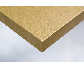 Интерьерная плёнка COVER STYL' "Металлик" T2 Gold fiber золотое волокно (30м./1,22м/280 микр.)