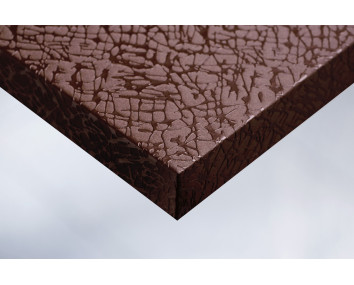 Интерьерная плёнка COVER STYL "Ткань" T8 медное полотно с трещинами