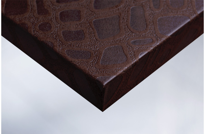 Интерьерная плёнка COVER STYL "Ткань" W1 шоколадные пузыри