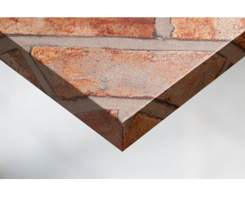 Интерьерная плёнка COVER STYL' "Натуральный камень" W7 Red bricks красный кирпич (30м./1,22м/240 микр.)