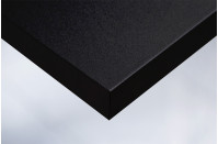 Интерьерная плёнка COVER STYL' "Сплошные цвета" K1 Mat black velvet чёрный бархат (30м./1,22м/210 микр.)