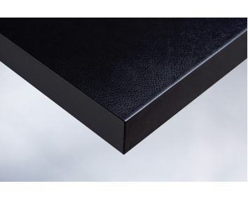 Интерьерная плёнка COVER STYL' "Кожа" X51 Сoal black угольно-чёрная (30м./1,22м/360 микр.)